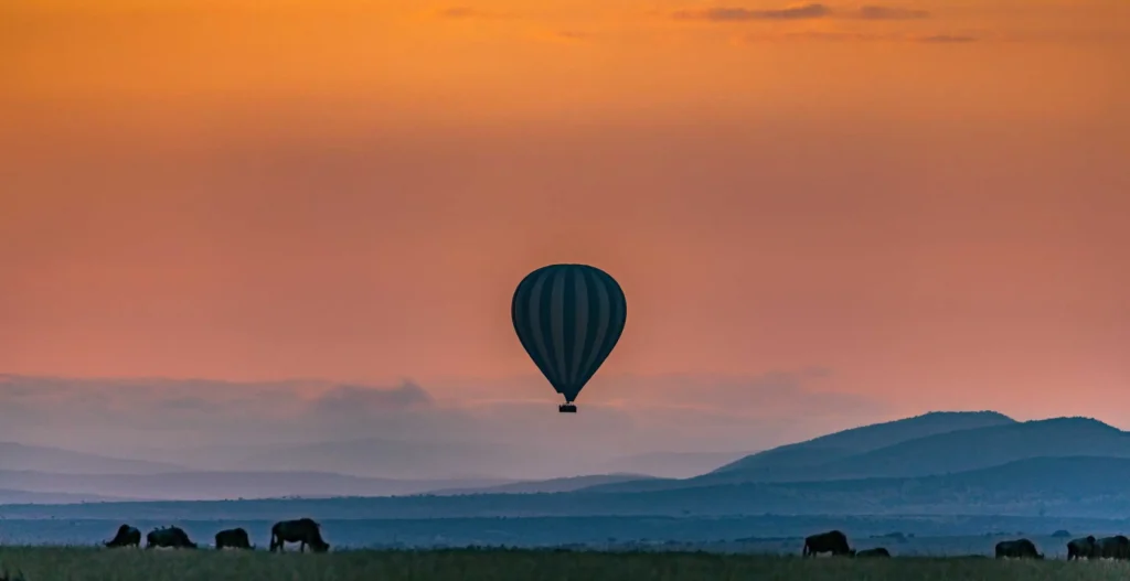 Serengeti balloon prime kilimanjaro